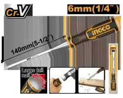 Ingco 6mm Precision Chisel HWC0806