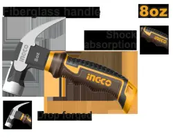 Ingco Mini 8-Inch Nail Hammer HCH81008D
