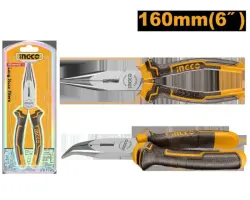 Ingco Bent Nose Pliers 6/160mm HBNP08168 Precision Tool