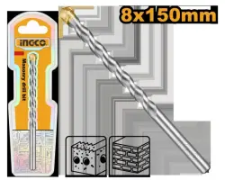 Сверло по камню Ingco 8x150мм DBM2110815 для камня, кирпича и бетона