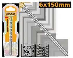 Ingco DBM2110615 Masonry Drill Bit 6x150mm