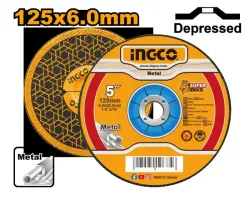 Ingco Abrasive Metal Grinding Disc 125*6.0mm MGD601251