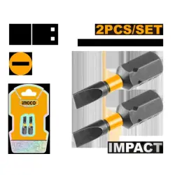 Ingco Impact Bits 4 25mm (2 pcs) SDBIM71SL425 – Heavy-Duty, Reliable Performance