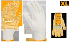 Ingco HGVK05 PVC Dotted Work Gloves