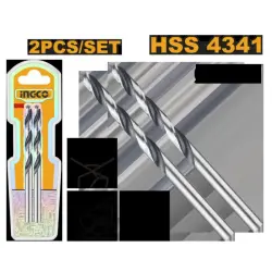 Ingco HSS 4341 Metal Drill Bit 1.0mm DBT1200014