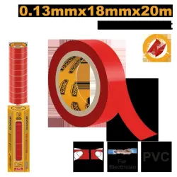 Ingco PVC izolýasiýa lentasy 20m 0,13mm gyzyl (HPET1012)
