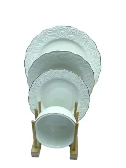 JE8623 JE8623-D9 | Dinner Set 24 pcs for 6 Persons White