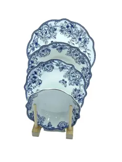 1710 | Dinner Set 24 pcs White Porcelain for 6 Persons