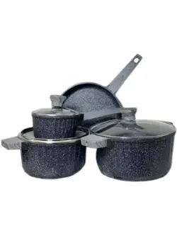 Uakeen VK-25 | Cookware Set Granite Coating 7 pcs