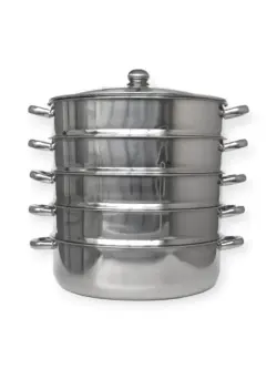 ARSHAI NOVA AN-038 | Mantovarka Stainless Steel 38cm
