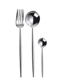 PRODUKT N-001 | Cutlery Set 36 pcs Nickel Round