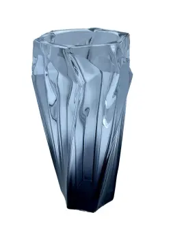 Gradient WZ-33 | Flower Vase Gradient Grey Glass