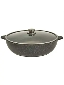 Uakeen VK-142 | WOK Frying Pan Granite Coating 32 cm