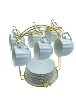 H46 H46 | Tea Cup Set with Stand 180ML