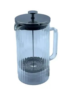 Hause Roland HR515-2 | French Press Teapot 1000ML Glass Stainless Steel