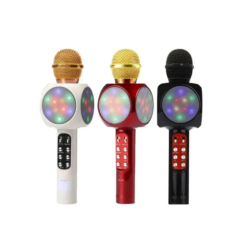 WS WS-1816 | Караоке-микрофон с динамиком Bluetooth портативный