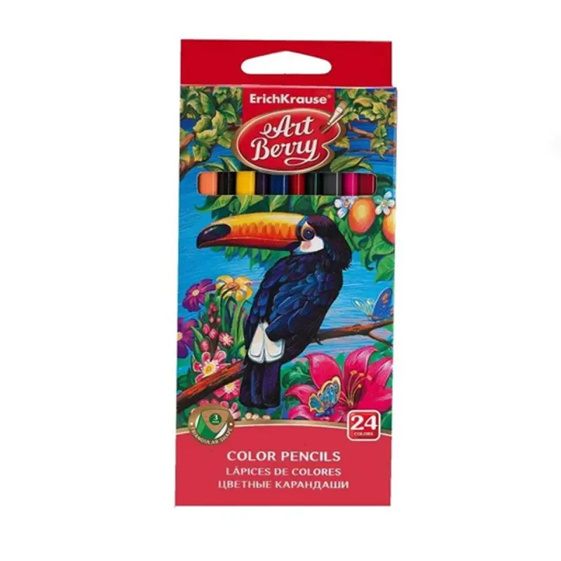 ErichKrause BK-00081833 | Colored Pencils Triangular 24 Colors