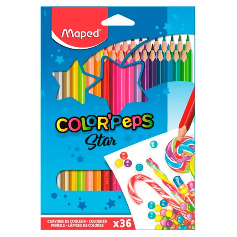 Maped BK-00092100 | 36 Reňkli Karandaşlar Gutusy