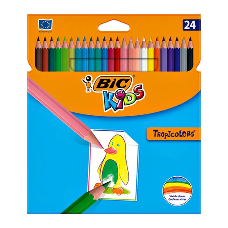 Bic 00-00003975 | Reňkli Galamlar 24 Reňk Toptan Gaplama