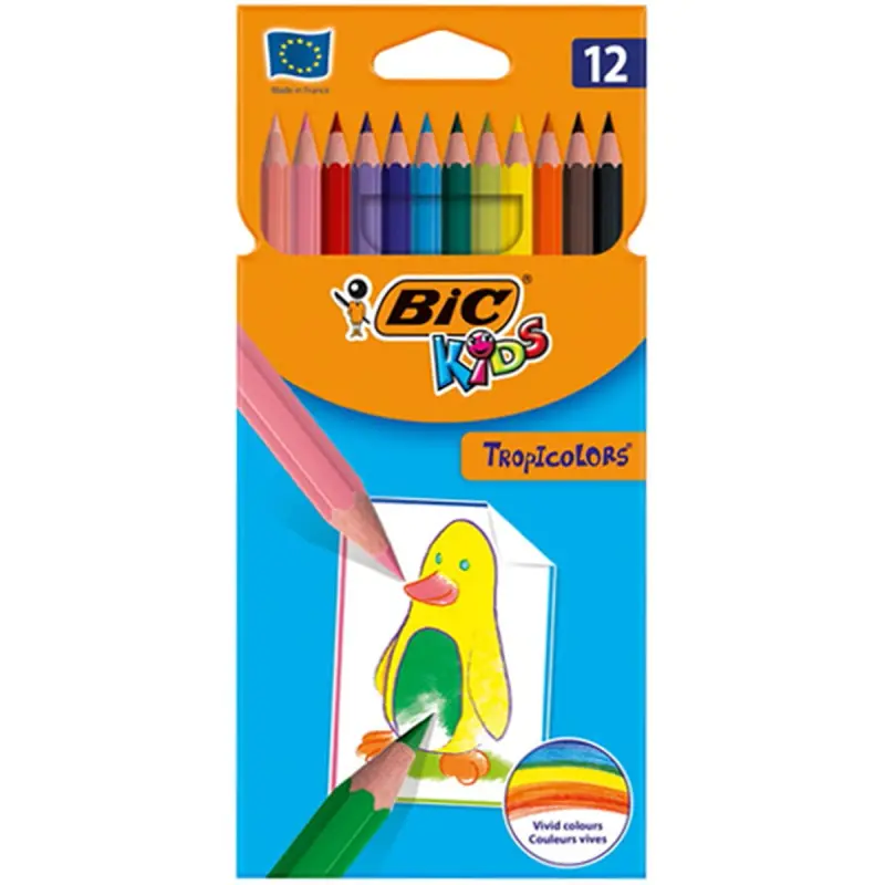 Bic 00-00003301 | Reňkli Galamlar 12 Reňk Berk