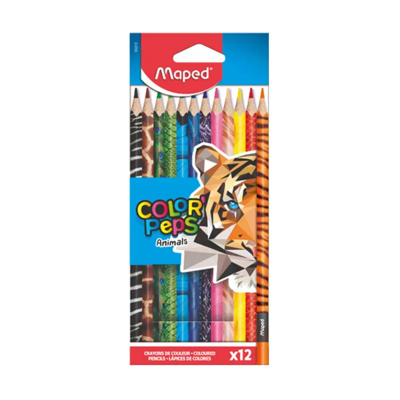 Maped BK-00092092 | Reňkli Karandaşlar 12 Reňk Döwülmez Grafit