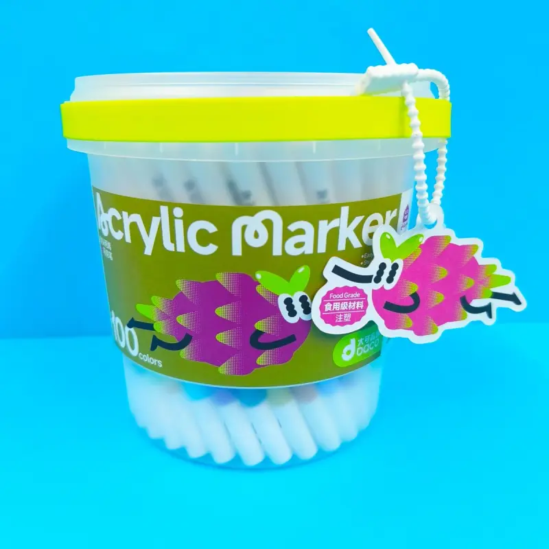 DK001 BK-00101288 | Akril Markerler 100 Reňkli Toplum