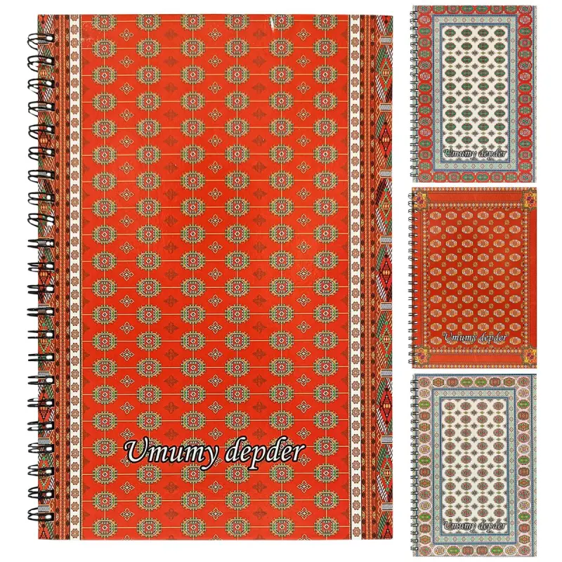 BK BK-00019419 | Тетрадь А4 Клетка 100 Листов Твердая Обложка Спираль