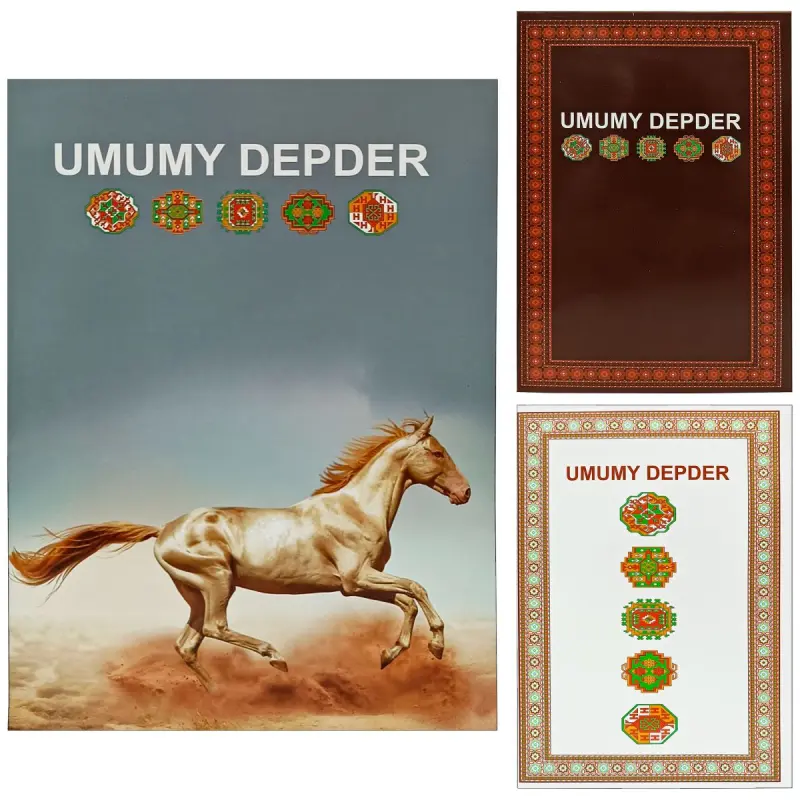GREENGO BK-00101014 | A4 öýjüklik depder 66 sahypa ýumşak gapak