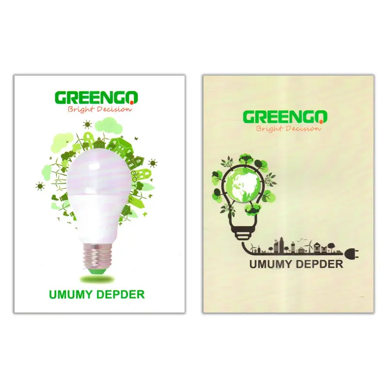 GREENGO BK-00099915 | Depder A4 Göni 48 Sahypa Ýalpyldawuk Gapak