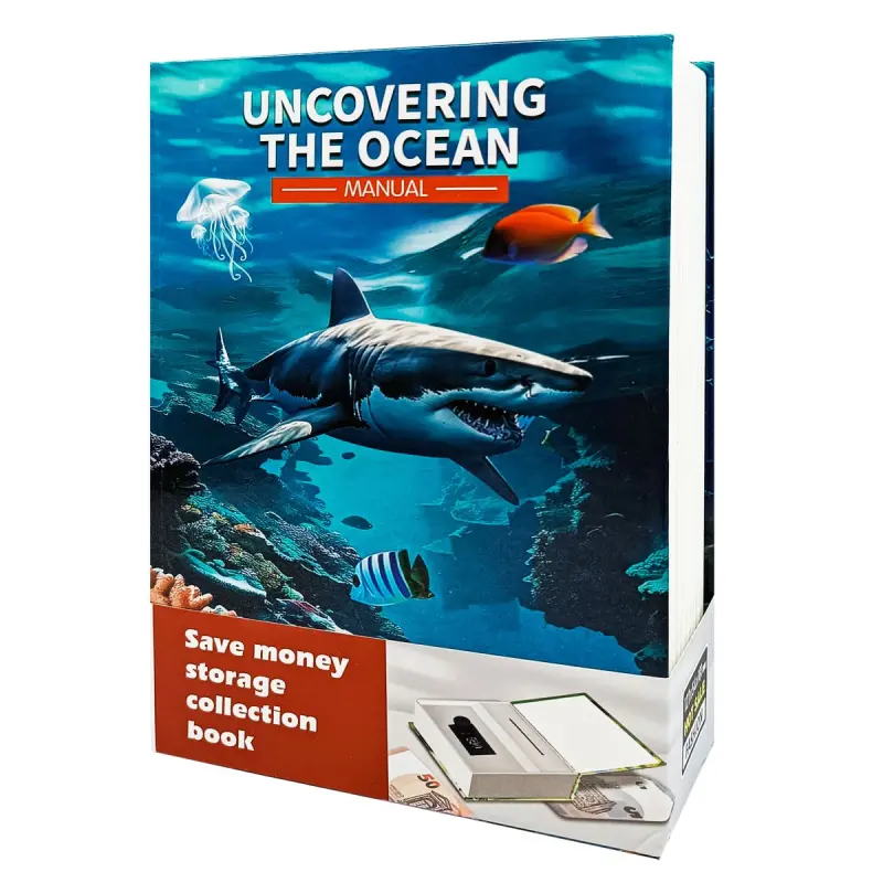 UNCOVERING THE OCEAN BK-00101634 | Kitap-seýf 127x54x181 mm açarly