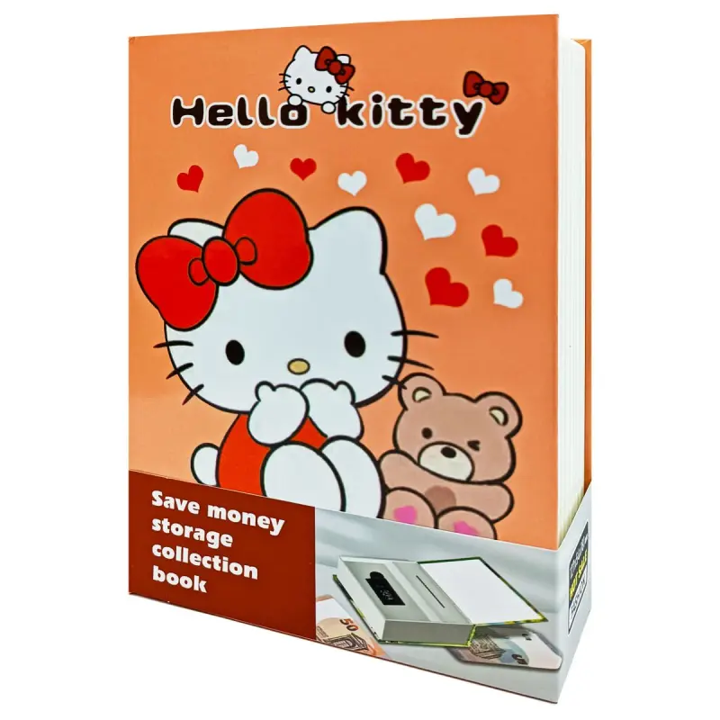 HELLO KITTY BK-00101636 | Kitap-seýf 127x54x181 mm