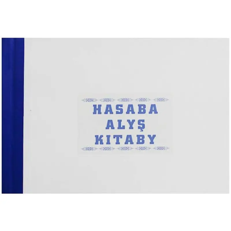 Hasaba Alys Kitaby 00-00005785 | A4 Göni Hasapçylyk Depderi 80 Sahypa
