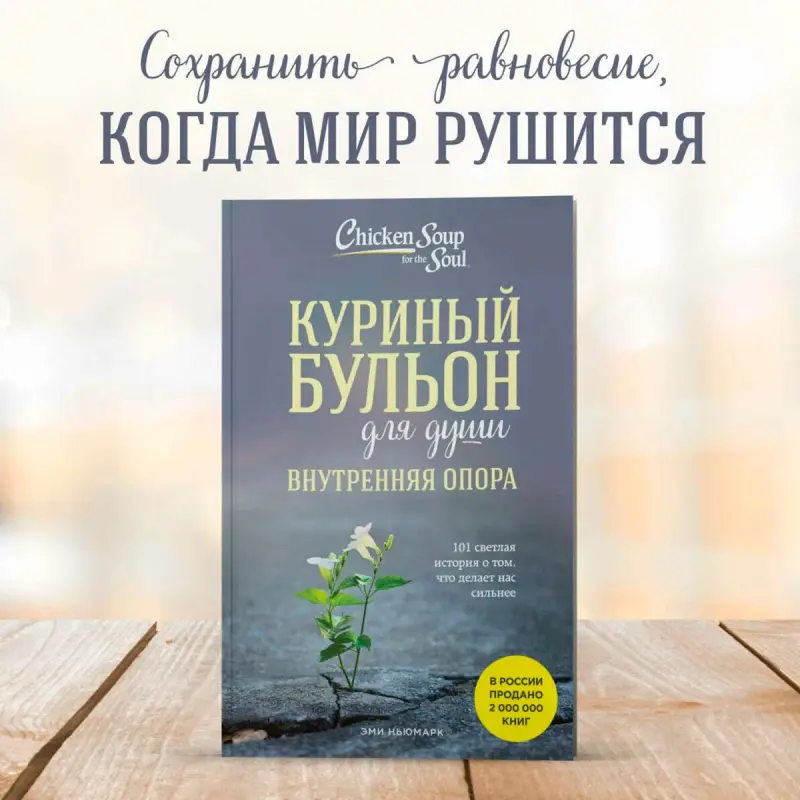 Куриный бульон BK-00101780 | Мотивационная книга 101 история, на русском