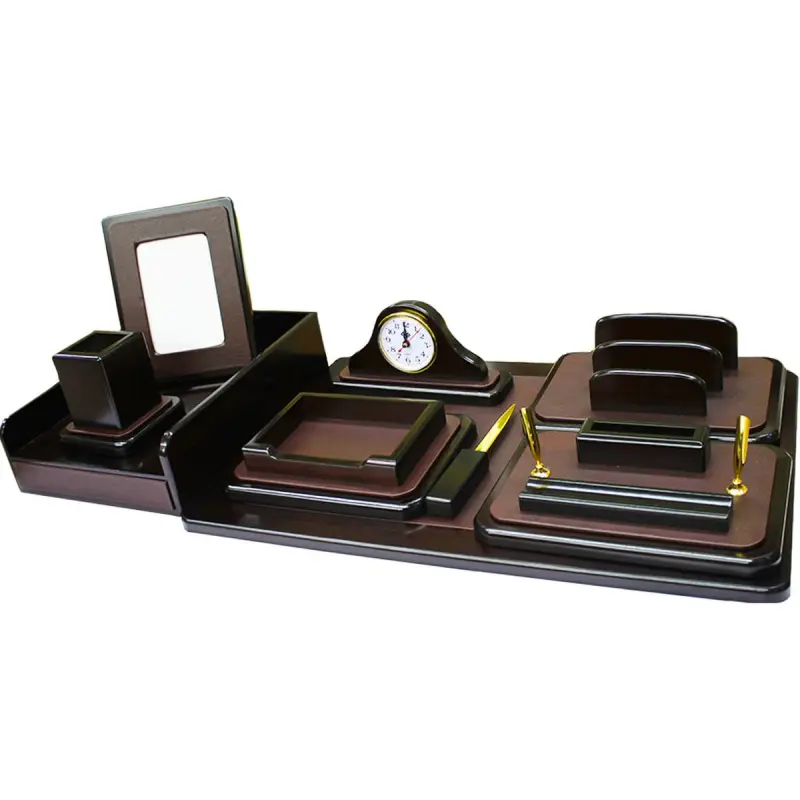 Kingstyle 227R(6001) | Wooden Desk Set Premium Wood Finish