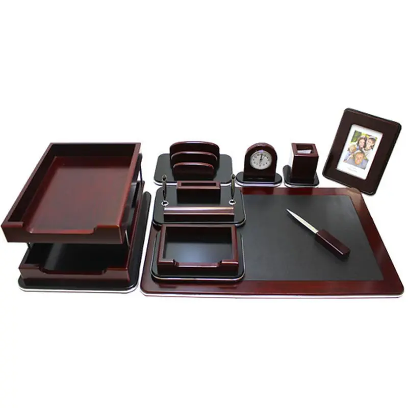 Kingstyle 598 | Wooden Desk Set Premium Wood Finish