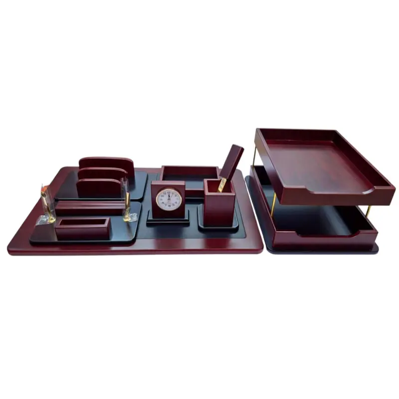 Kingstyle BK-00084746 | Desk Set Wood 108 pcs