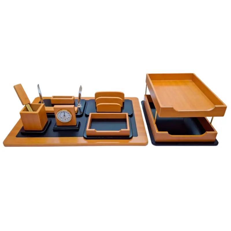 Kingstyle YS108 | Wooden Desk Set High-Quality Finish
