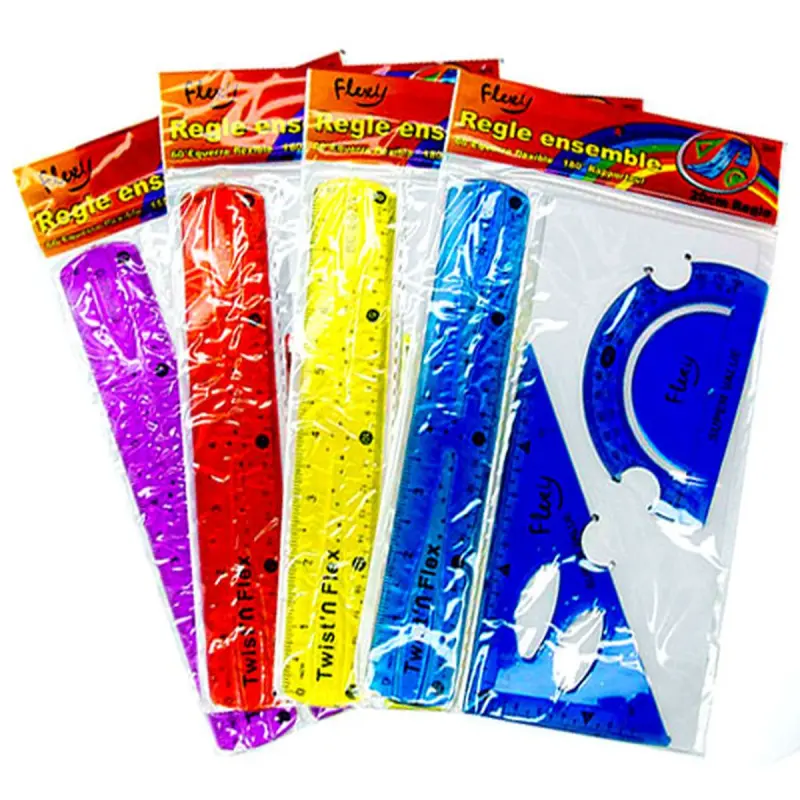 Flexy BK-00071285 | Ruler Set 30 cm Flexible Plastic