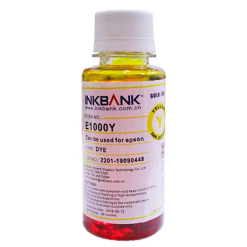 INKBANK BK-00017850 | Желтая краска для принтера 100 мл