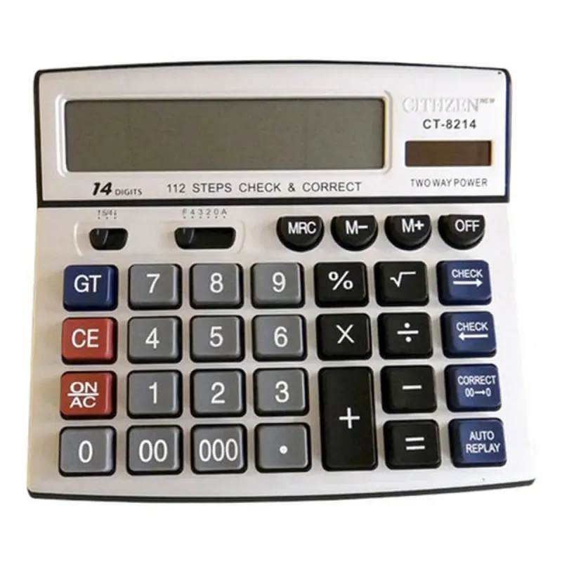 CITHZEN CT-8214 | Calculator 14 Digit Large LCD