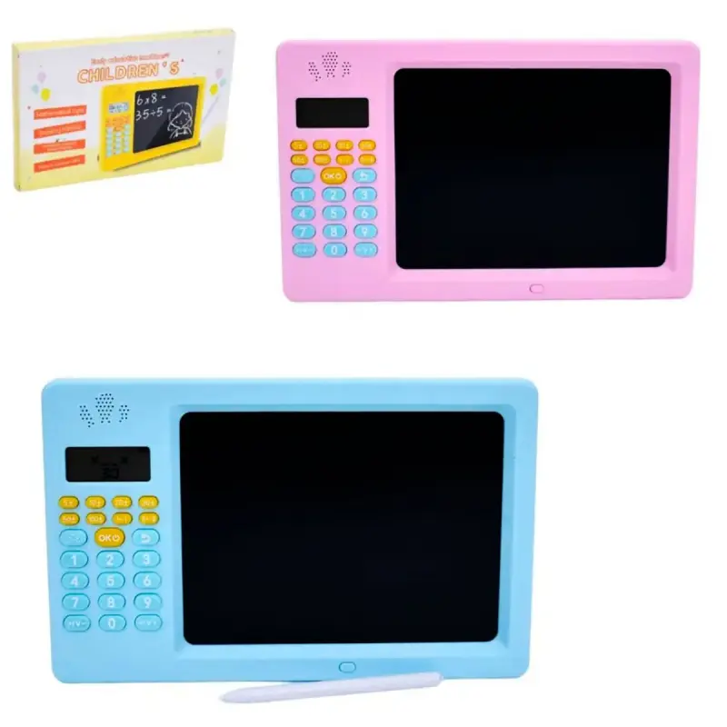 HX8520A BK-00100817 | LCD Writing Tablet with Calculator Dual-Function