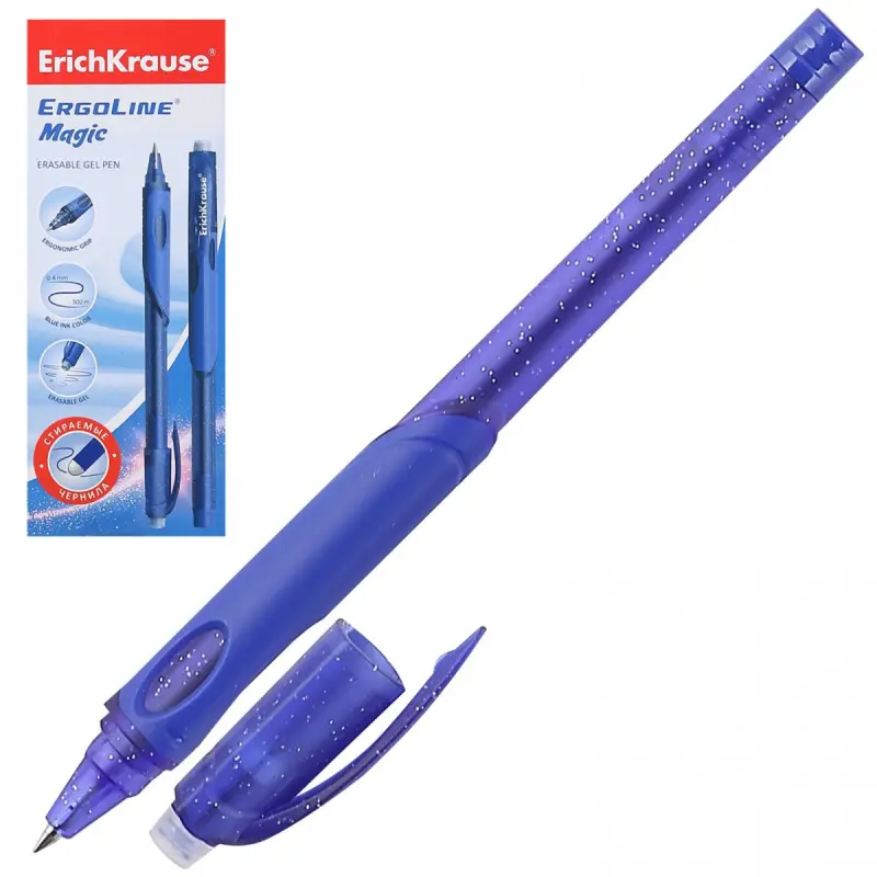 ErichKrause BK-00096796 | Pozulýan Gök Gel Ruçka 0,5 mm Grip