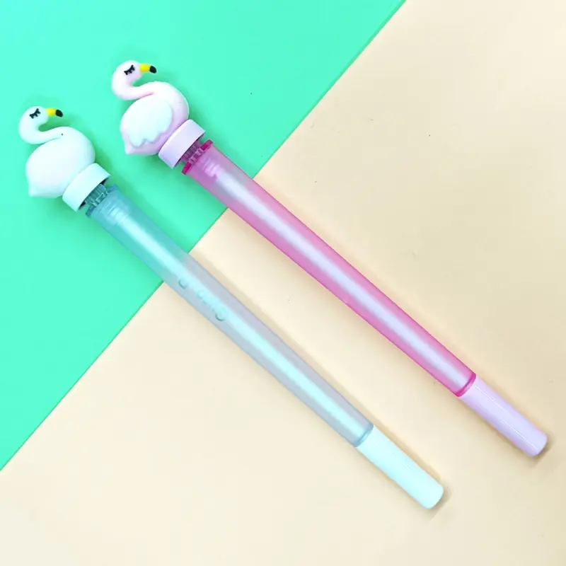 Gyro Pen BK-00098690 | Novelty Pen Flamingo Design