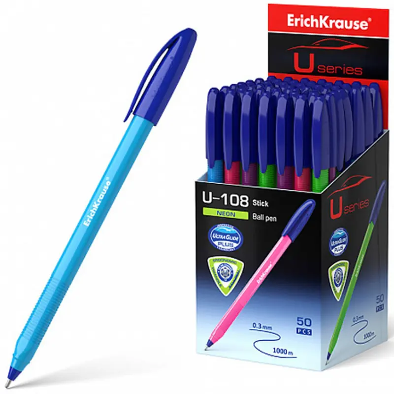 ErichKrause BK-00093952 | Şarikly Ruçka Gök Syýa 1,0 mm Ultra Glide
