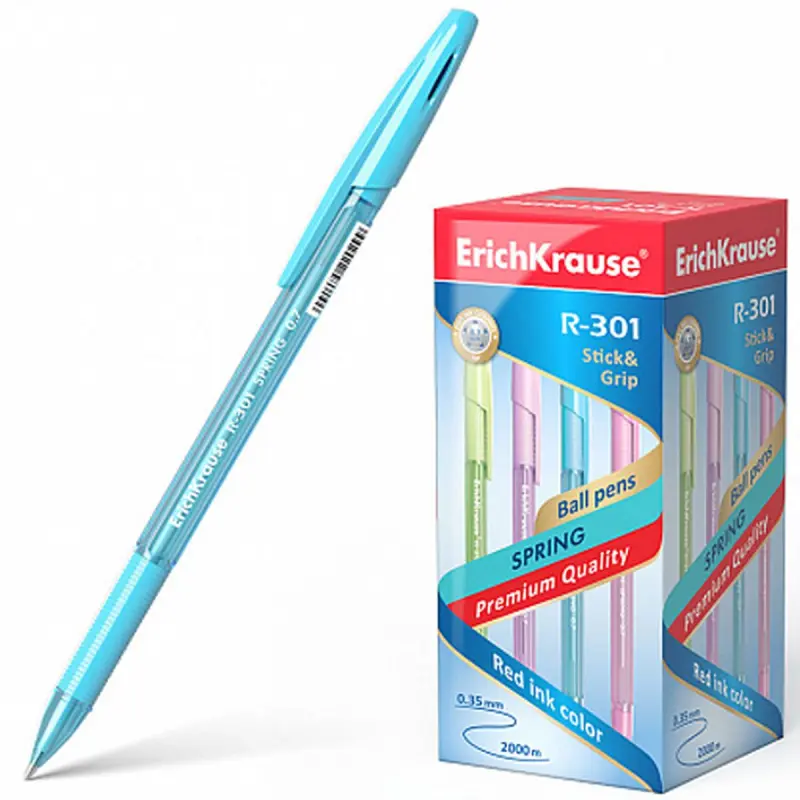 Erich Krause BK-00093976 | Şarikli ruçka 0,7 mm gök ergonomik tutawaç