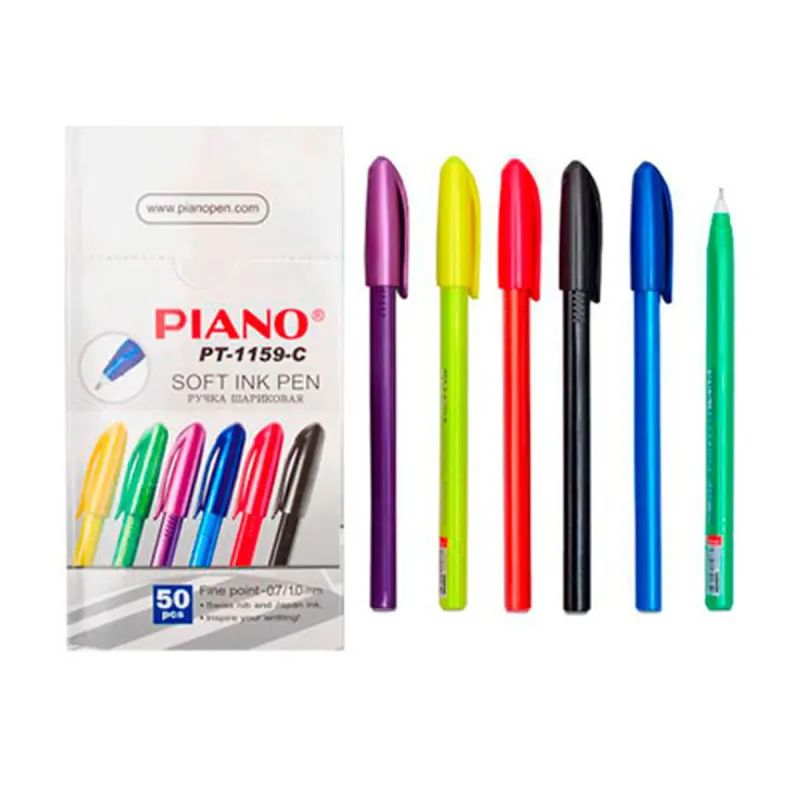 Piano PT1159 C | Şarikli Ruçka 0.7 mm Sazlaşykly Ýazgy