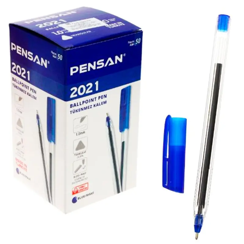 Pensan BK-00049340 | Ballpoint Pen 1mm Smooth Writing