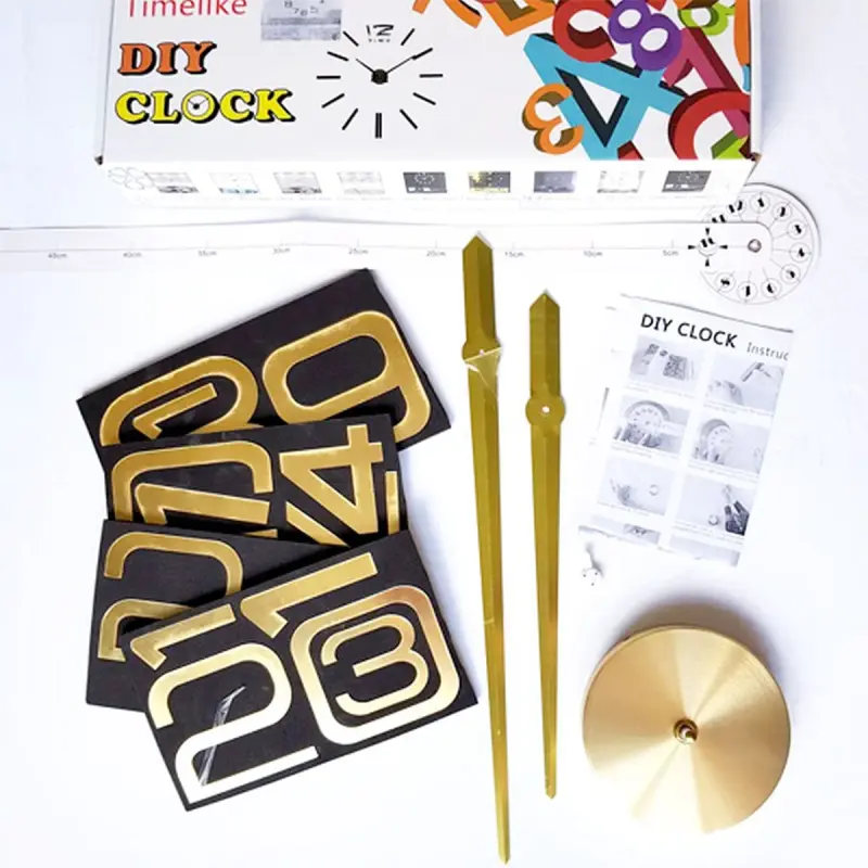 Diy Clock BK-00080866 | Diwar Sagady Özbaşdak Dizaýnly