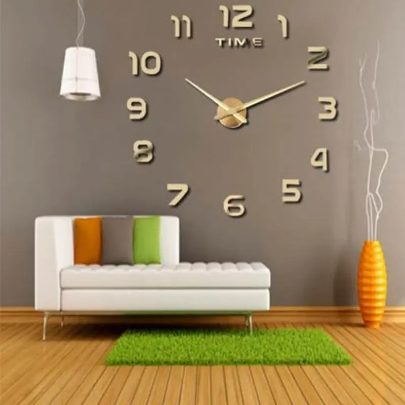 Diy Clock 12002-GF | Uly Diwarly Sagat Altyn öwüşginli