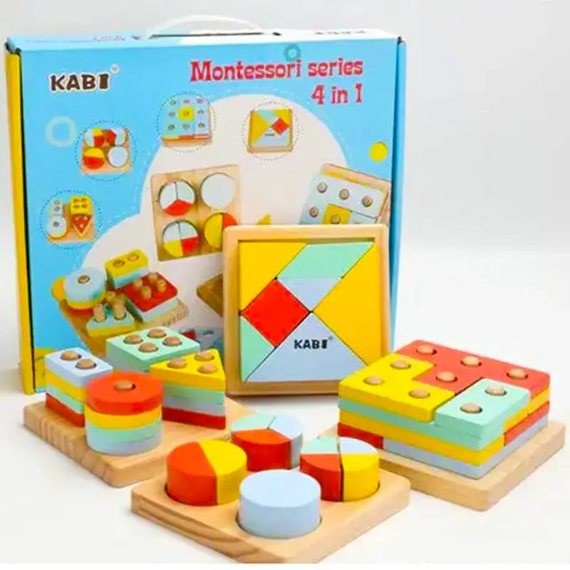 Montessori BK-00081624 | Agaç Başgat 29x25 sm Okuw Oýunjagy